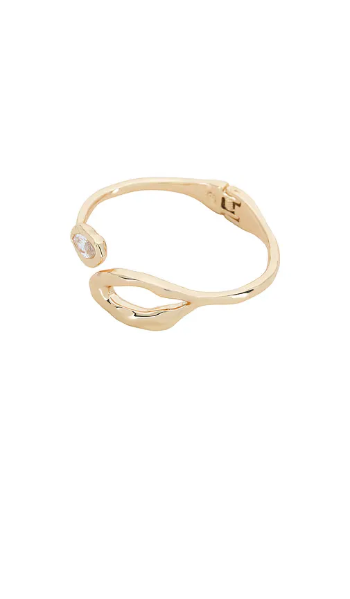 Molten Marquise Cuff Bracelet by Ettika