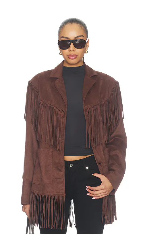 Salley Faux Suede Jacket by Lovers and Friends