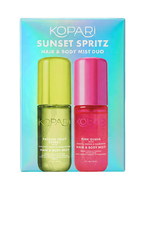 Sunset Spritz Hair & Body Mist Duo by Kopari