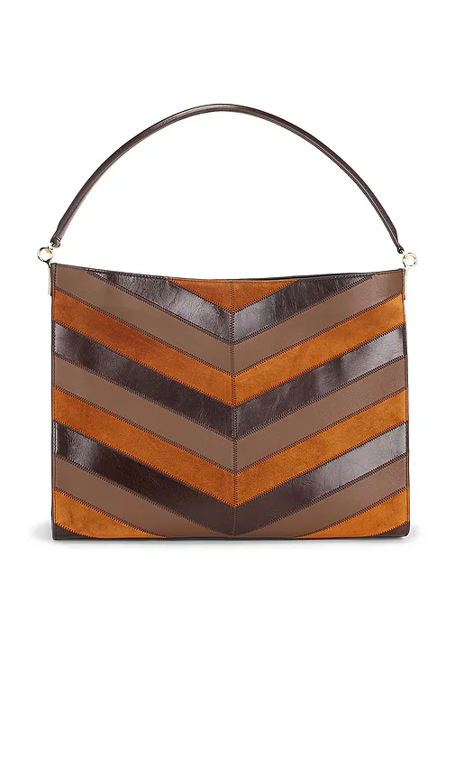 Chevron Vida Bag by Veronica Beard