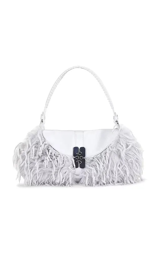 B-Kat Feather Bag by GANNI