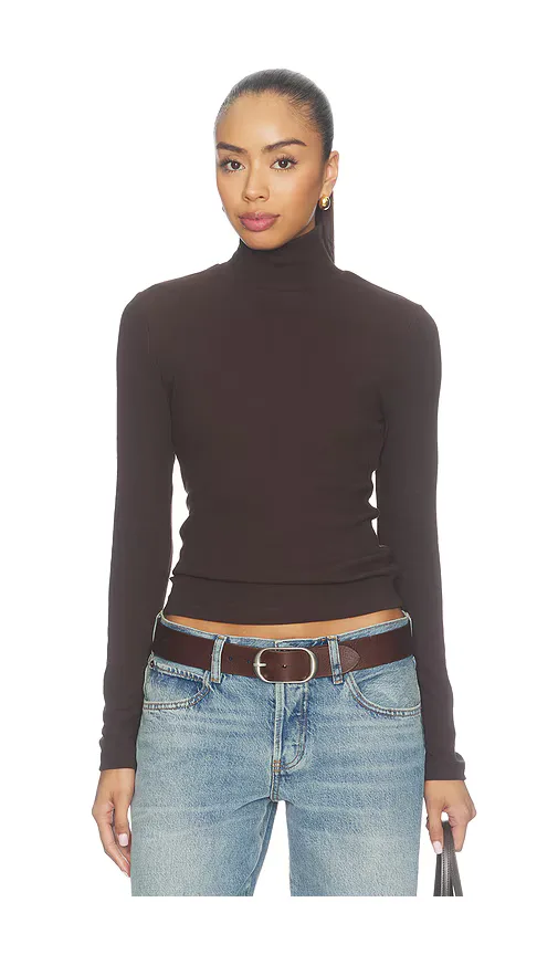 Helms Turtleneck Top by Velvet by Graham & Spencer