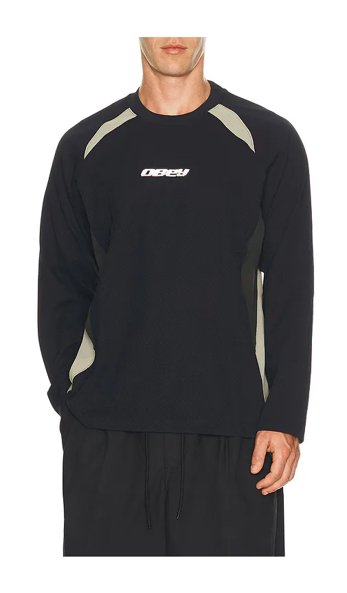 Delta Knit Long Sleeve Top by Obey