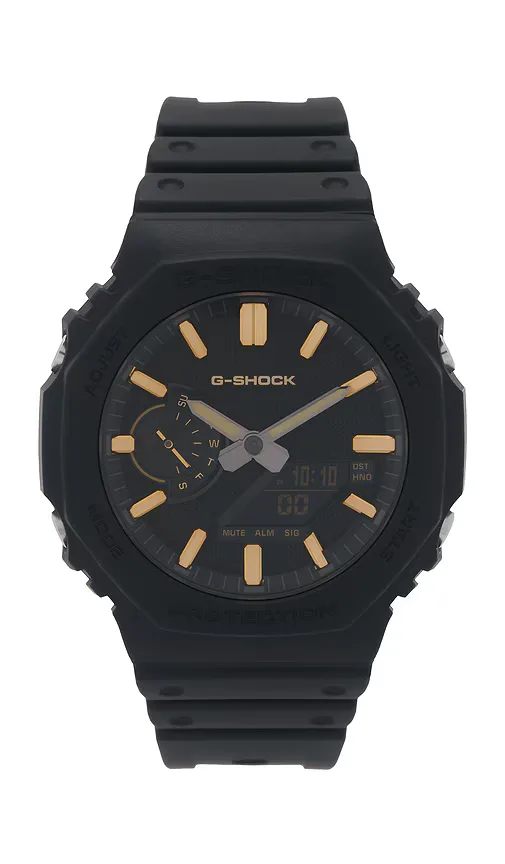 GA2100 Luxe Black Series by G-Shock