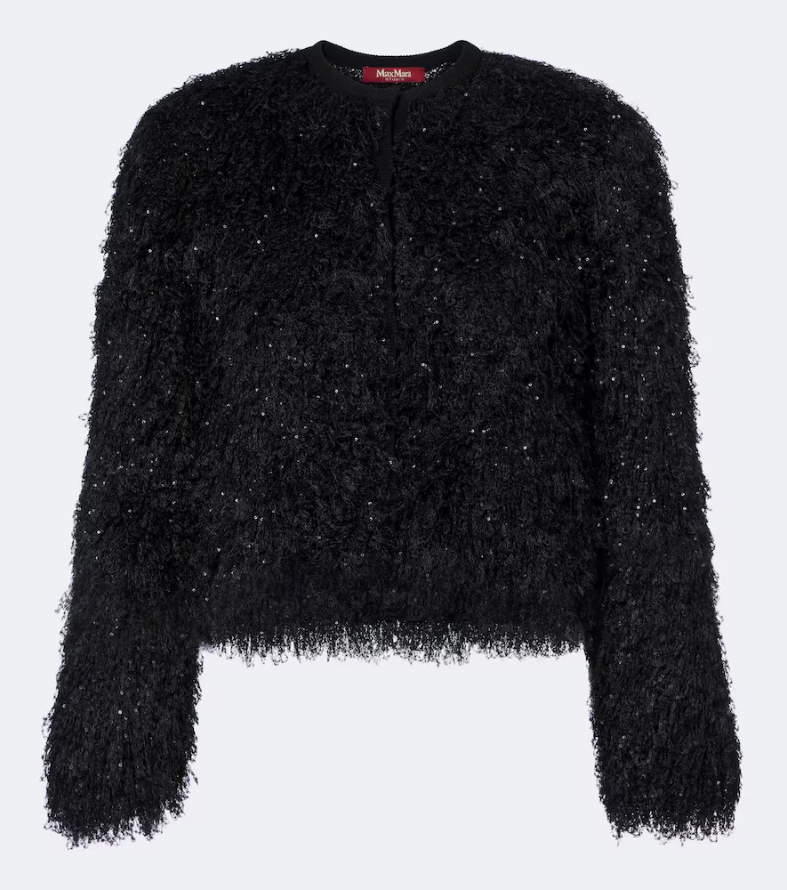 Sequined Cardigan by Max Mara