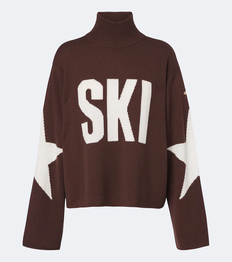Wool-Blend Turtleneck Sweater by Goldbergh