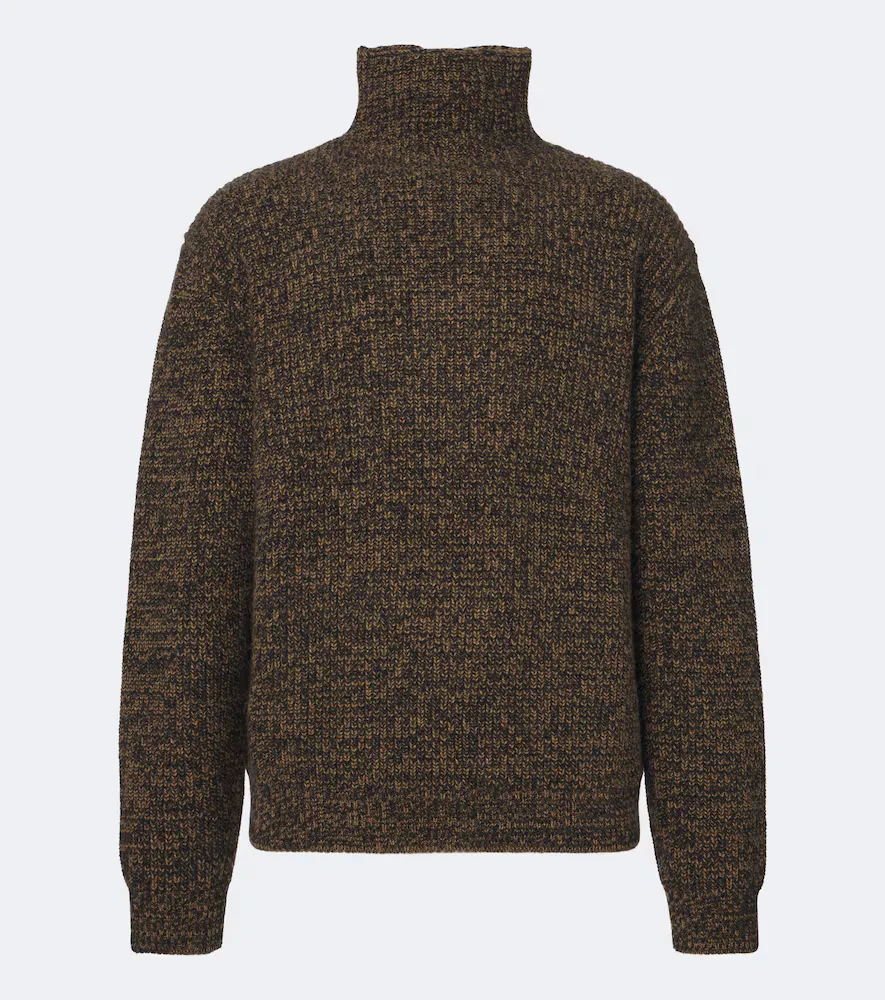 Alpaca and Yak Turtleneck Sweater by Lemaire