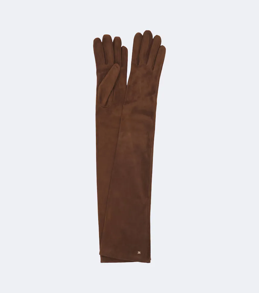 Suede Gloves by Max Mara