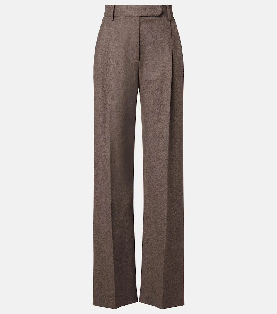 Henge Wool and Cashmere Wide-Leg Pants by Gabriela Hearst