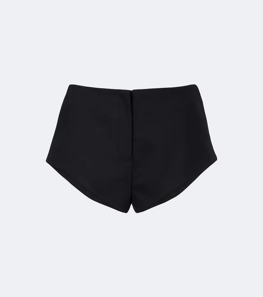 Wool-Blend Shorts by David Koma
