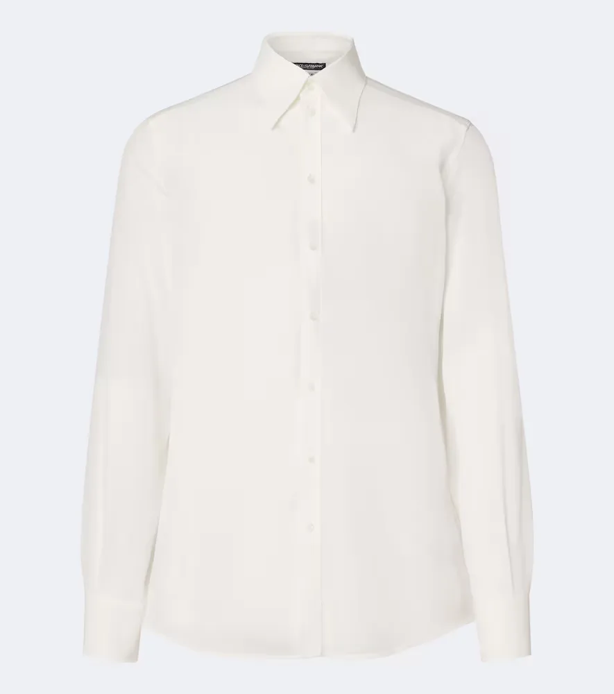 Silk Crêpe De Chine Shirt