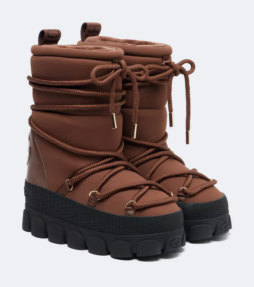 Frederica Lace-Up Snow Boots by Goldbergh