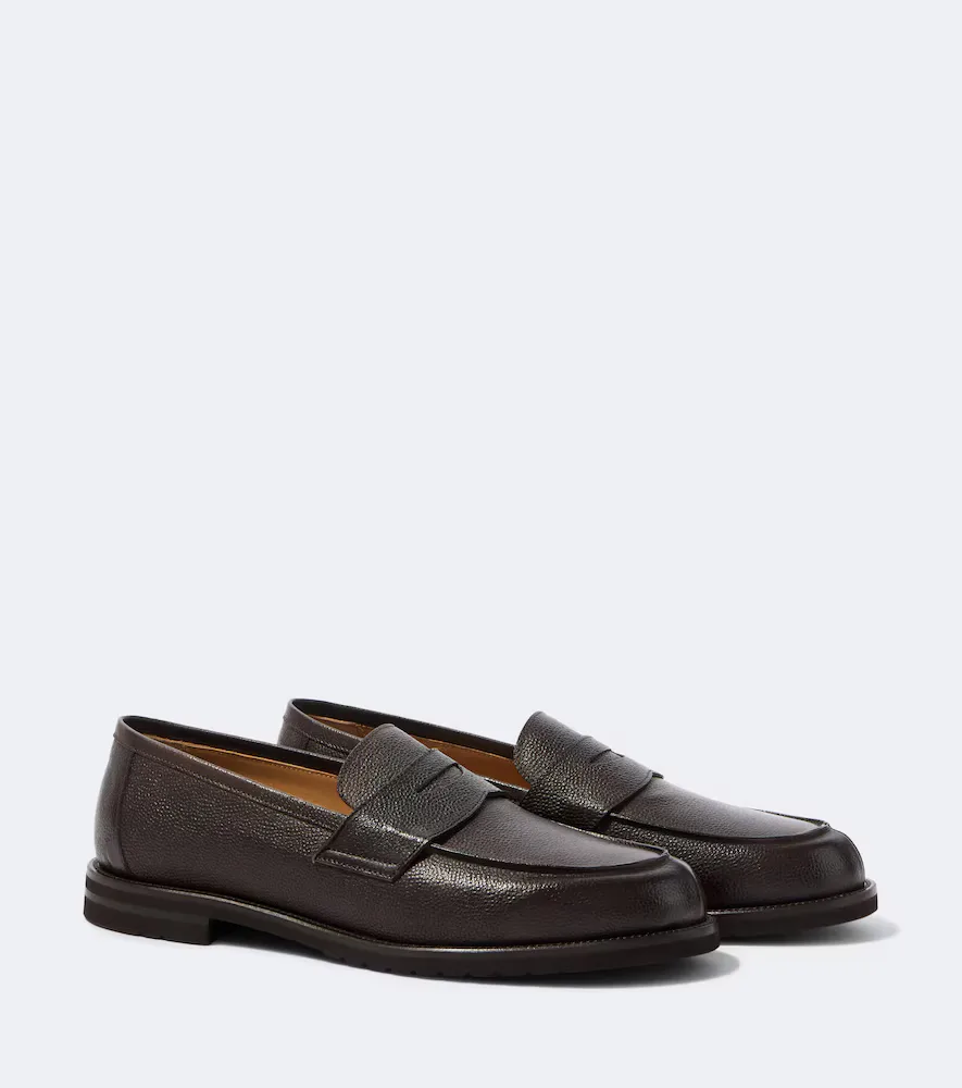 Leather Penny Loafers