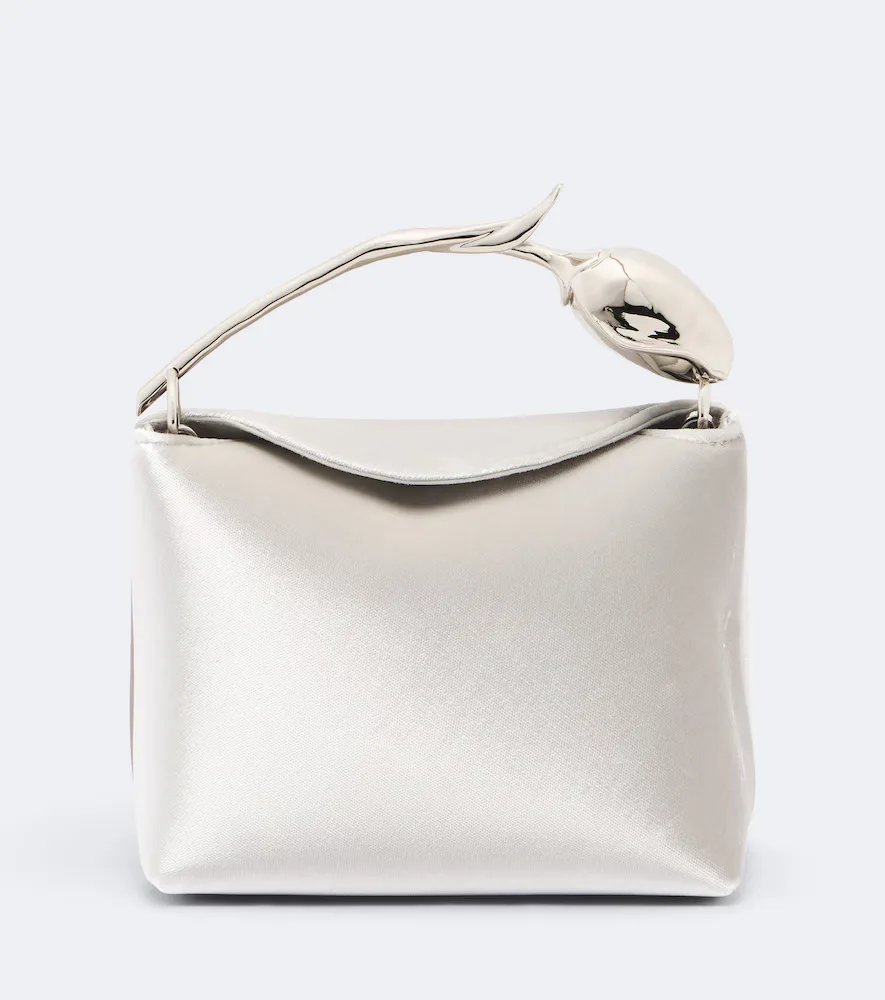 Bloom Mini Velvet Top-Handle Bag by Erdem