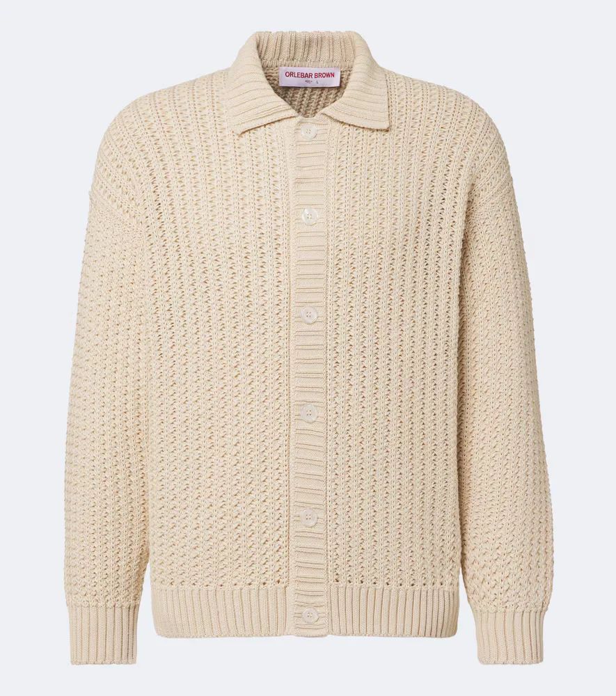 Thomas Cotton Cardigan by Orlebar Brown