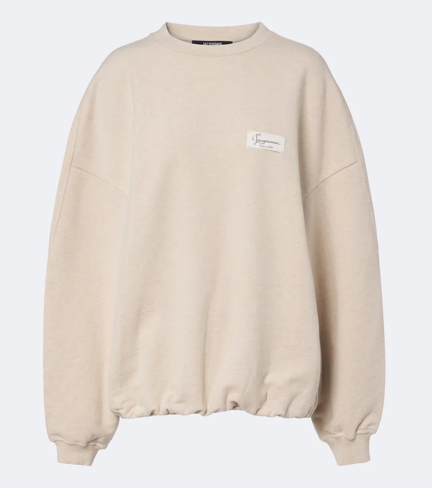 Corso Oversized Cotton Fleece Sweatshirt by JACQUEMUS