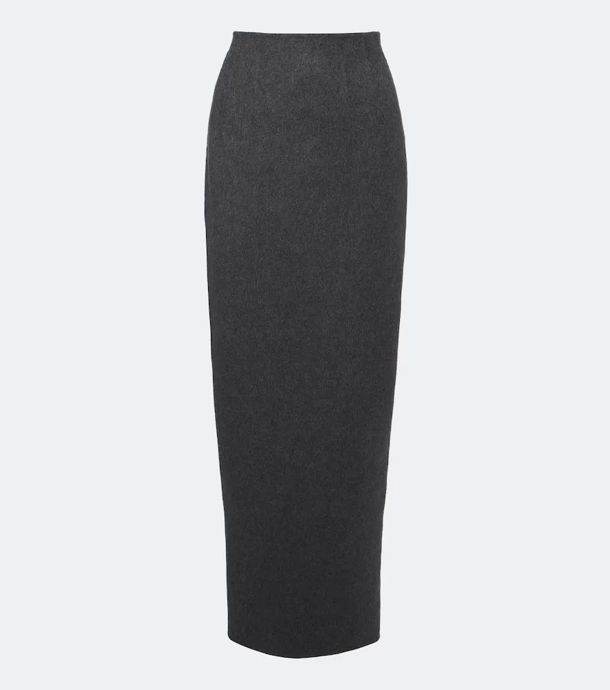 Loxley Wool, Silk, and Cashmere Maxi Skirt by Khaite