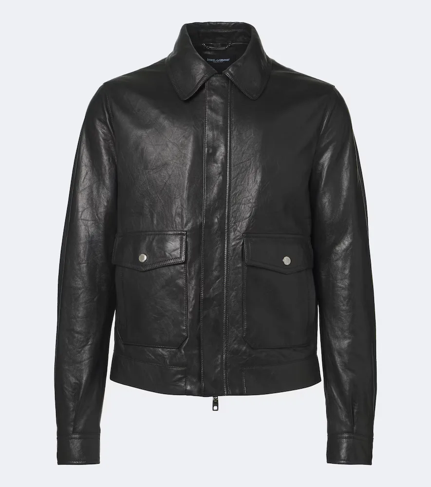Leather Jacket by Dolce&Gabbana