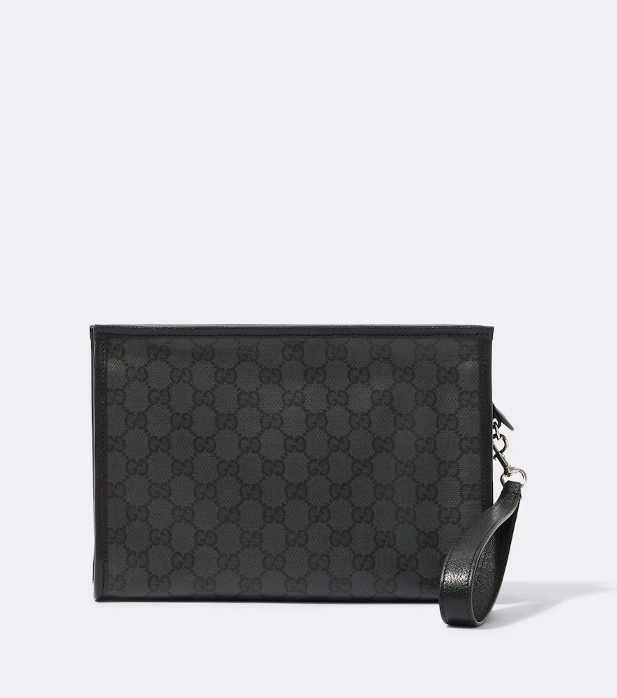 Gucci Essence Classic GG Canvas Pouch by Gucci