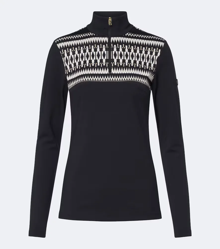 Joalyn Jacquard Ski Top by Bogner