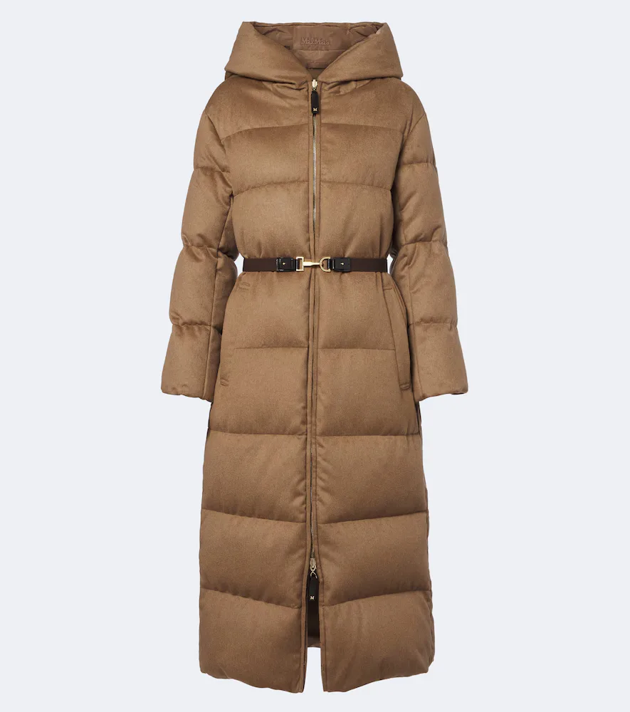 The Cube Reversible Calf Hair Down Coat by Max Mara
