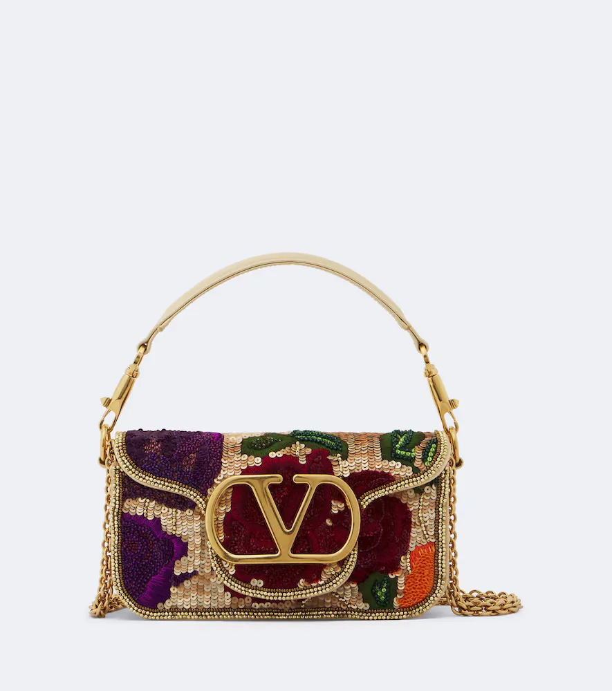 VSling Mini Embellished Top-Handle Bag by Valentino Garavani