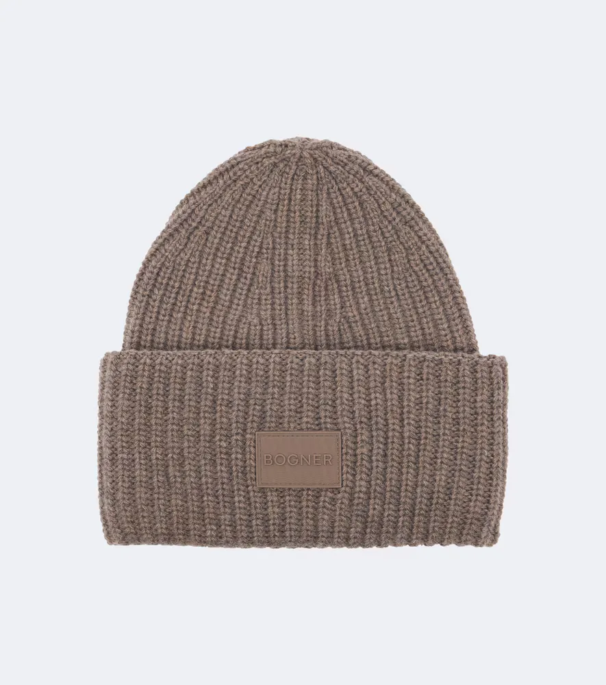 Larah Ribbed-Knit Beanie by Bogner