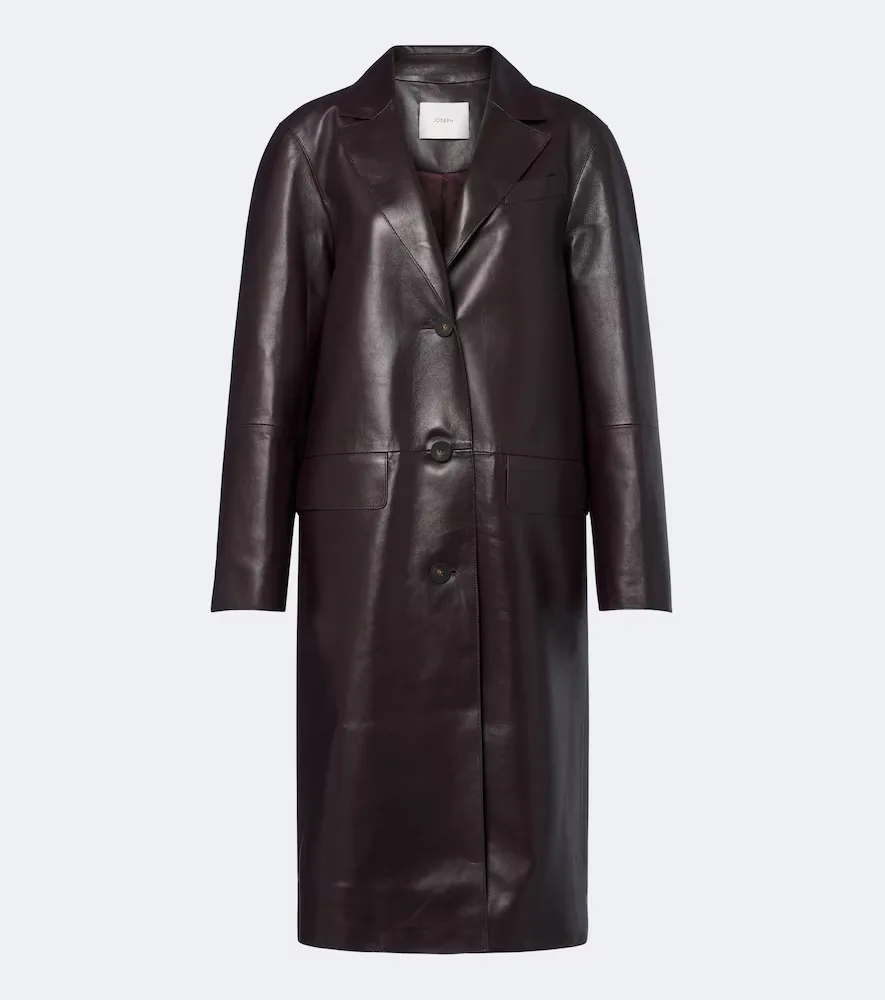 Vittoria Leather Coat by Joseph