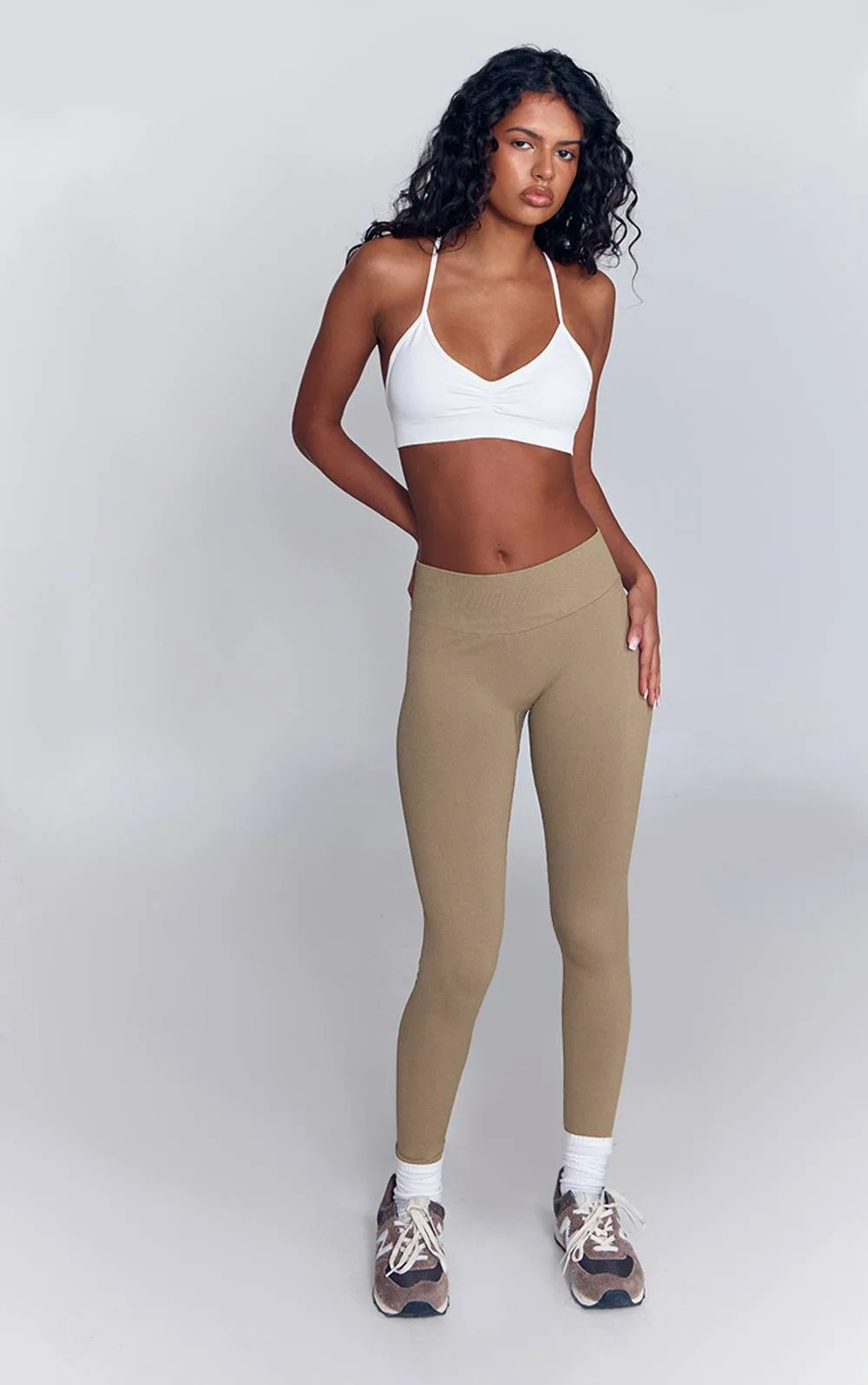 Seamless Scrunch Bum Gym Leggings by PrettyLittleThing