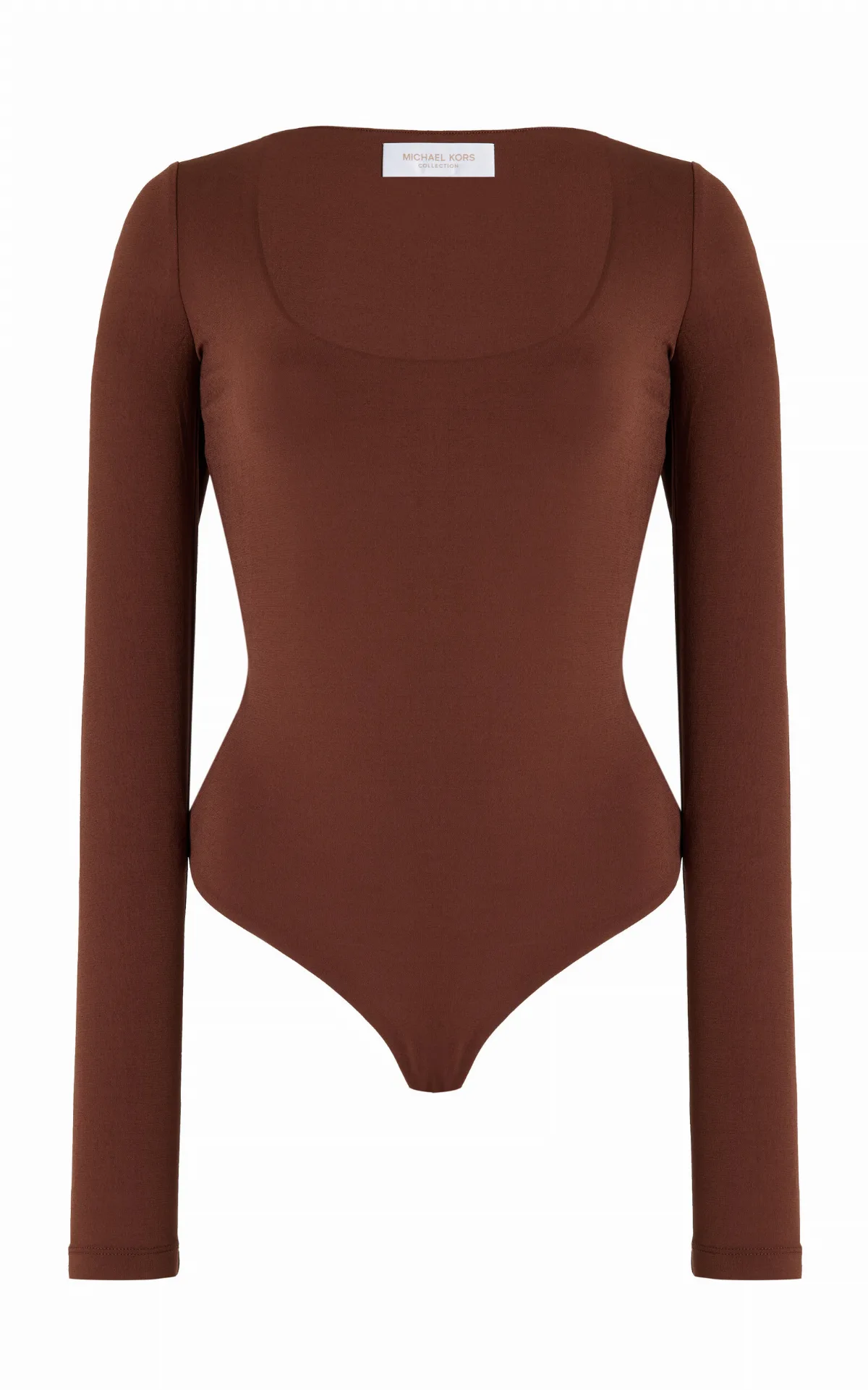Jersey Scoop-Neck Bodysuit by Michael Kors Collection
