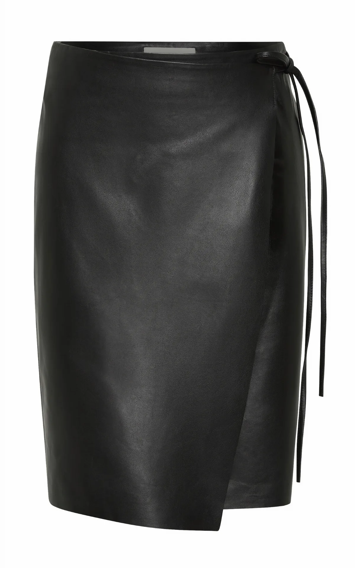 Leather Wrap Skirt by St. Agni