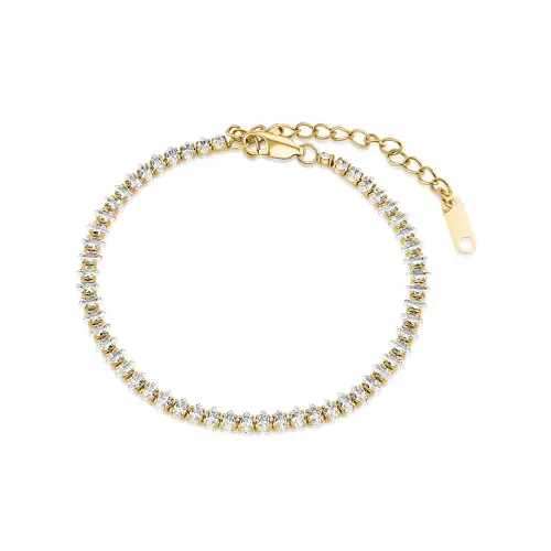Marquise Tennis Bracelet by Mazin Jewels