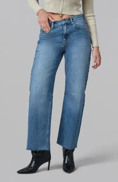 Dylan High Rise Barrel Jeans by Lola Denim