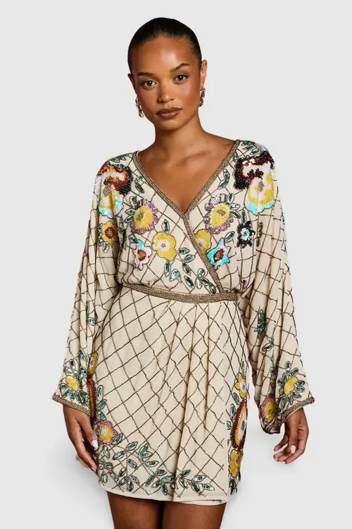 Embellished Mini Dress by Coast