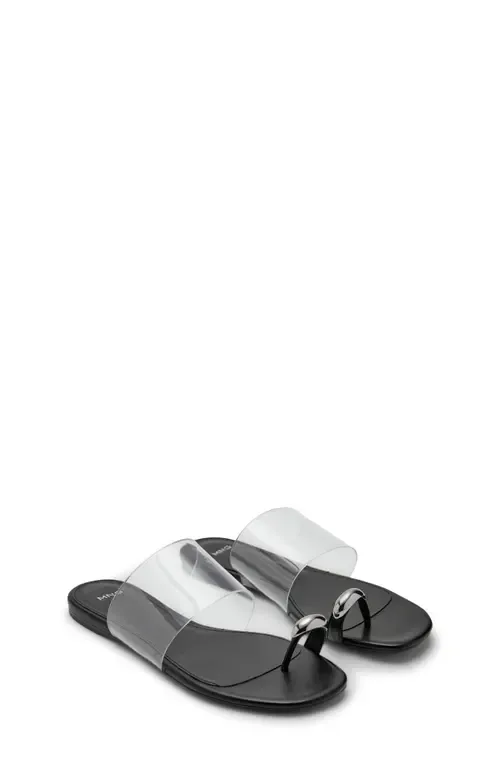Transparent Slide Sandal by MANGO