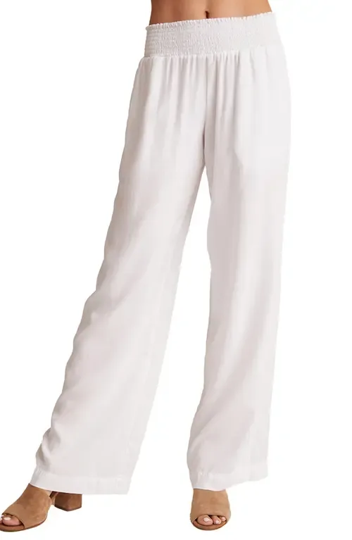 Smock Waist Wide Leg Pants by Bella Dahl