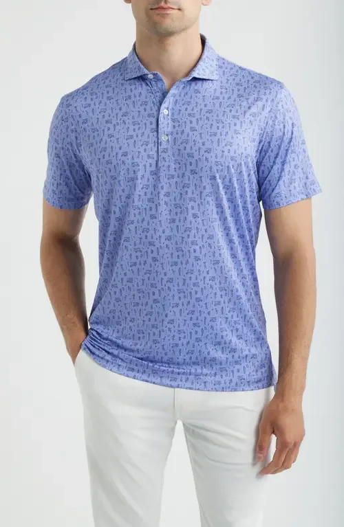 Cocktail Cart Featherweight Performance Polo by johnnie-O