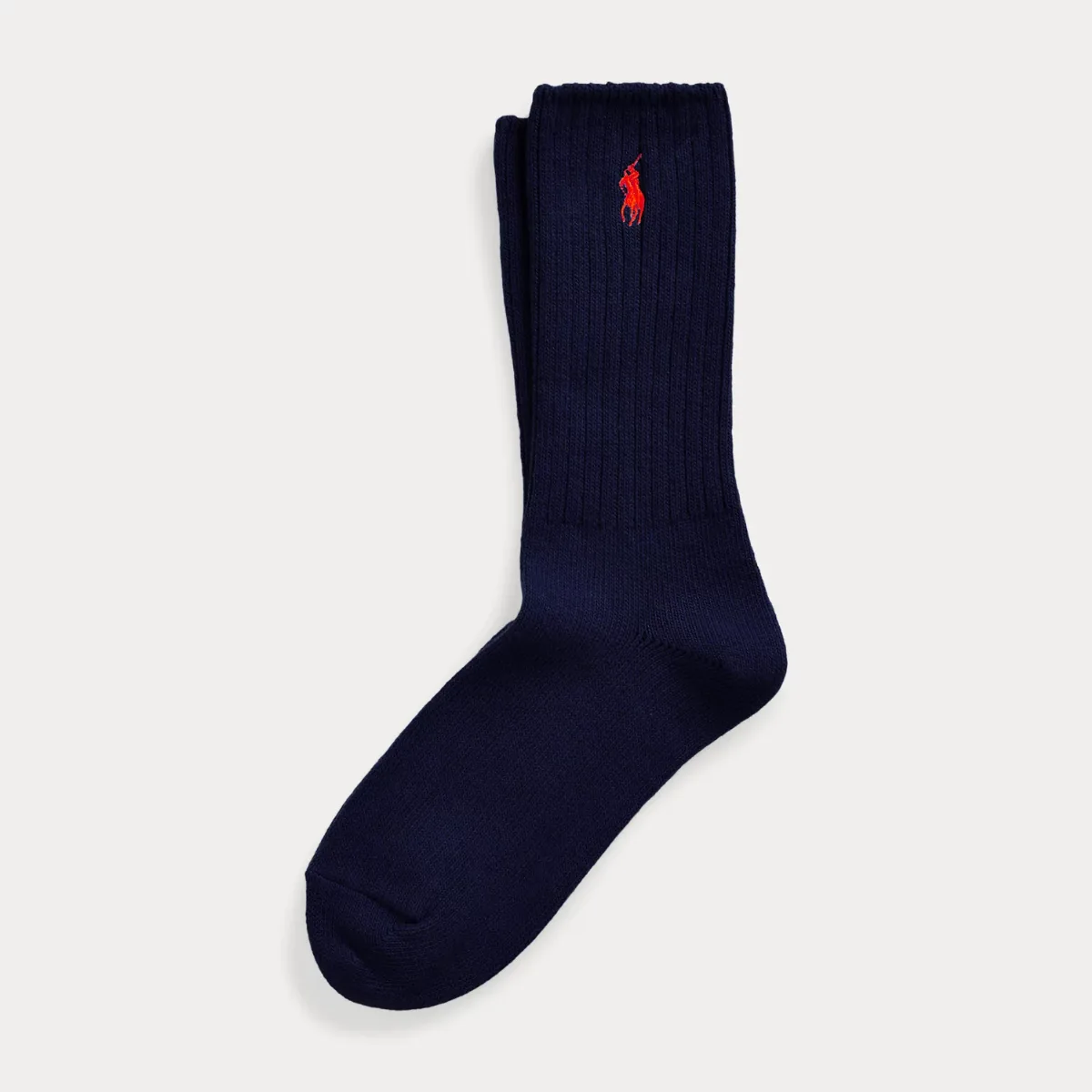 Embroidered Pony Crew Socks