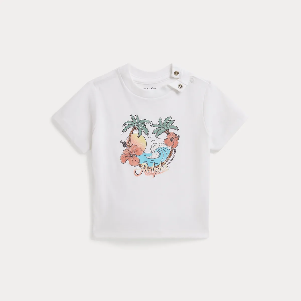 Cotton Jersey Graphic Tee by Ralph Lauren