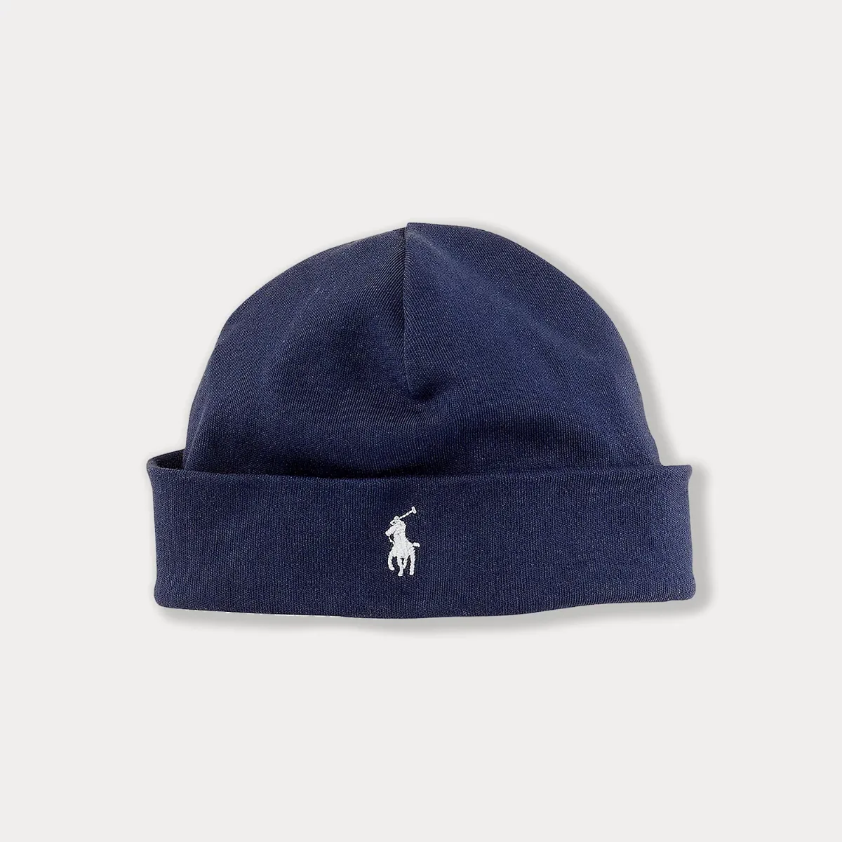 Cotton Interlock Beanie by Ralph Lauren