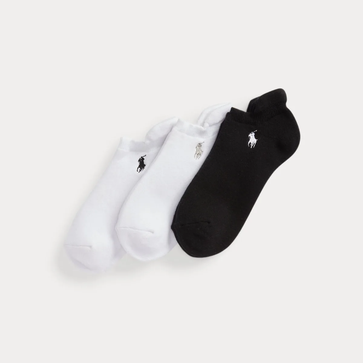 Cushioned Ankle Sock 3-Pack by Ralph Lauren