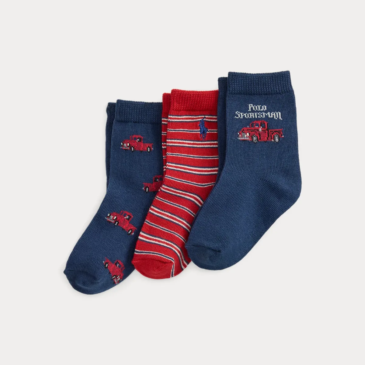 Polo Sportsman Crew Sock 3-Pack by Ralph Lauren