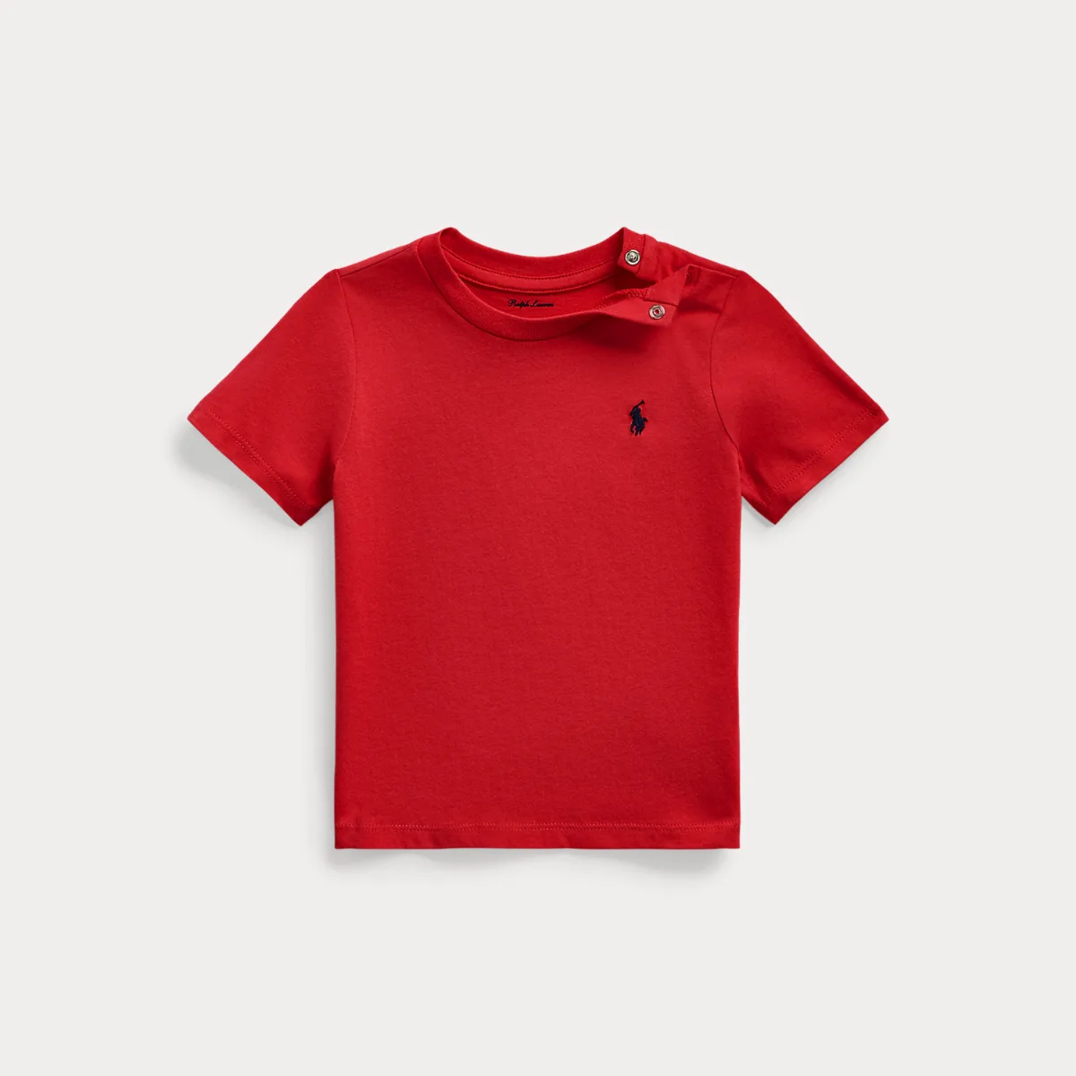 Cotton Jersey Crewneck Tee by Ralph Lauren