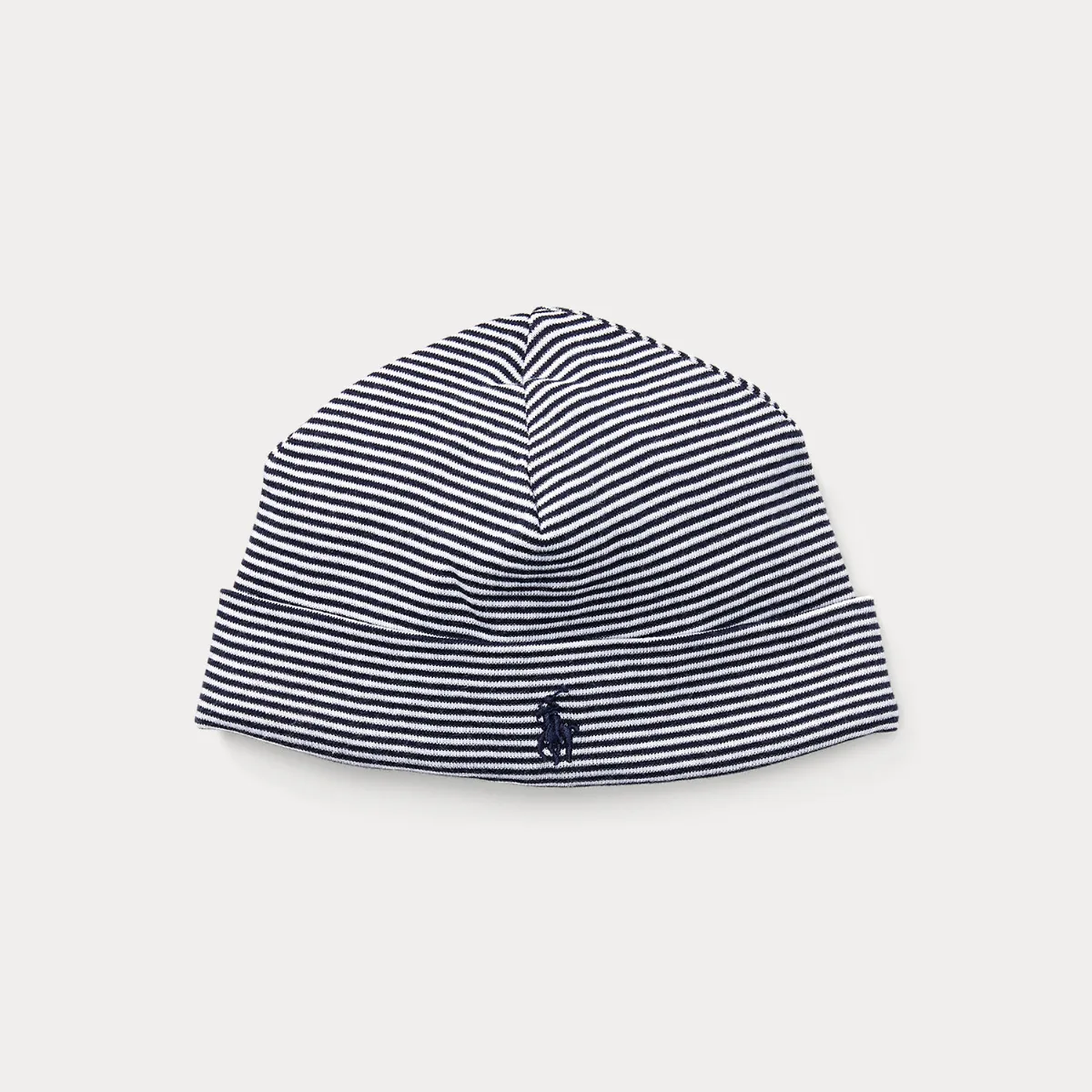 Striped Cotton Hat by Ralph Lauren