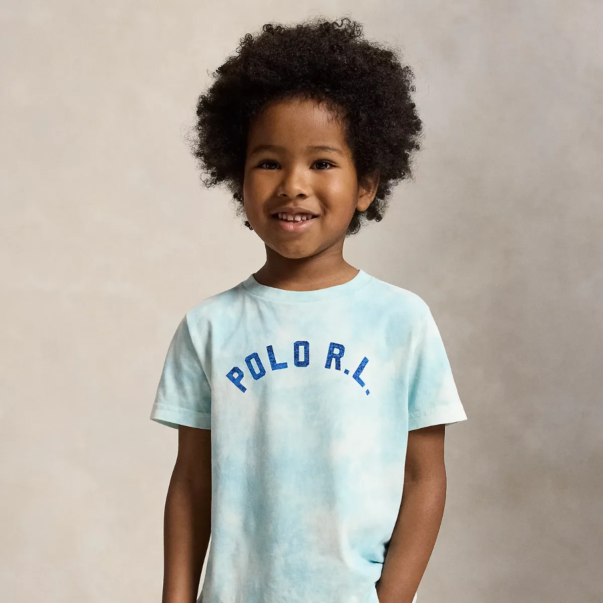 Logo Tie-Dye Cotton Tee by Ralph Lauren