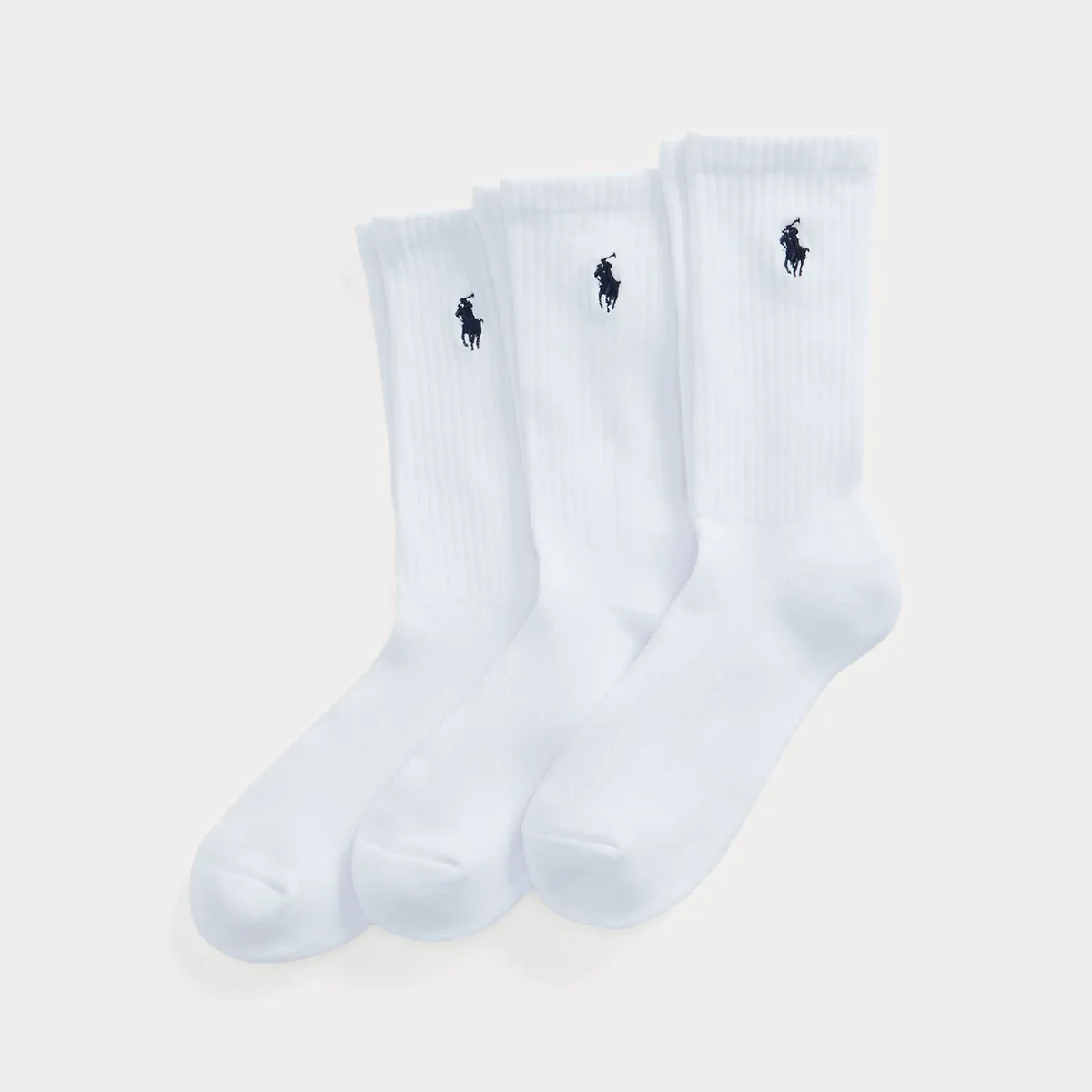 Cushioned Sport Crew Sock 3-Pack by Ralph Lauren