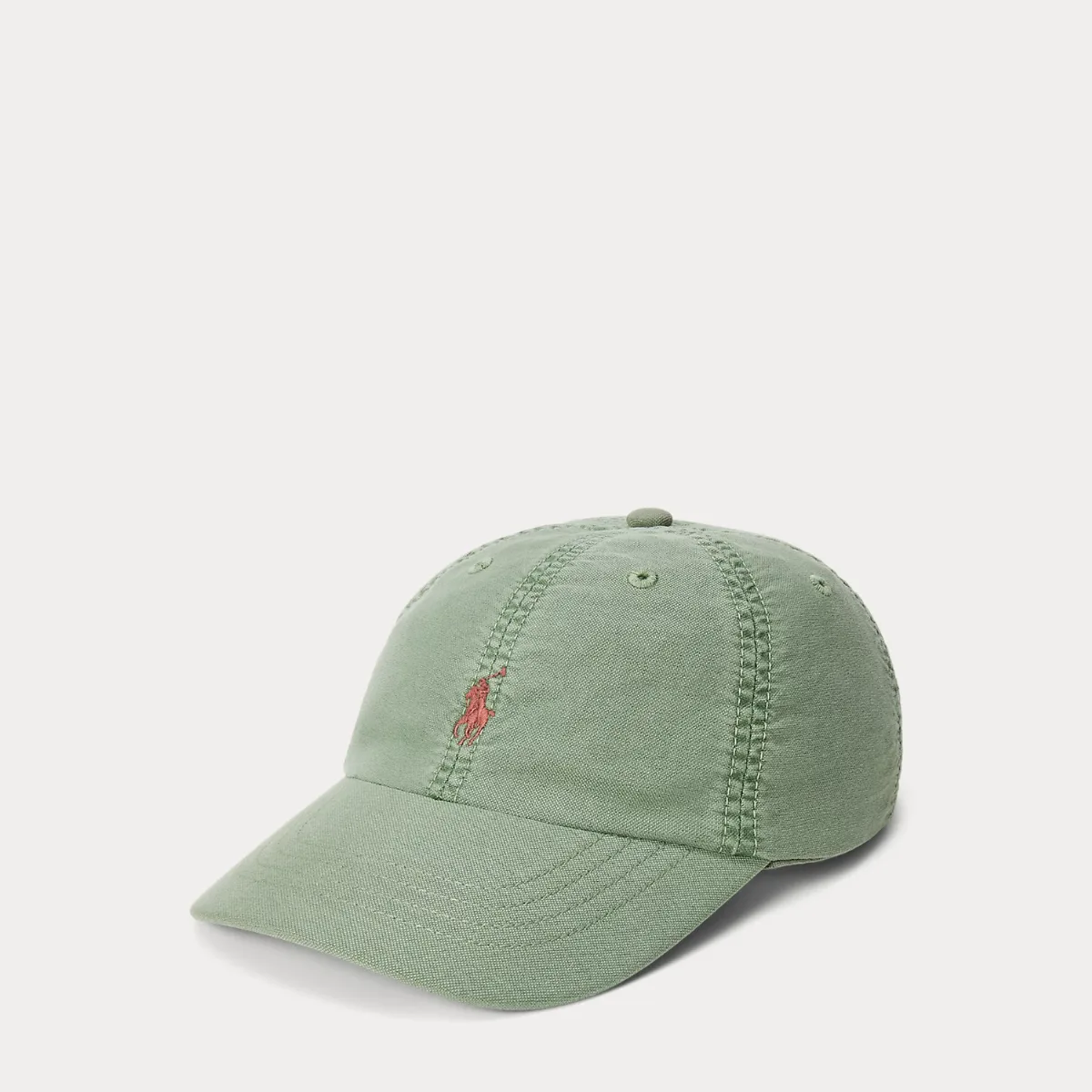 Cotton Oxford Ball Cap by Ralph Lauren