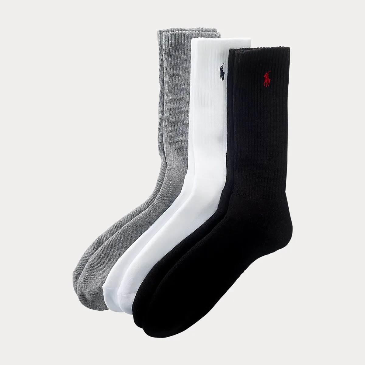 Cotton-Blend Crew Sock 3-Pack by Ralph Lauren