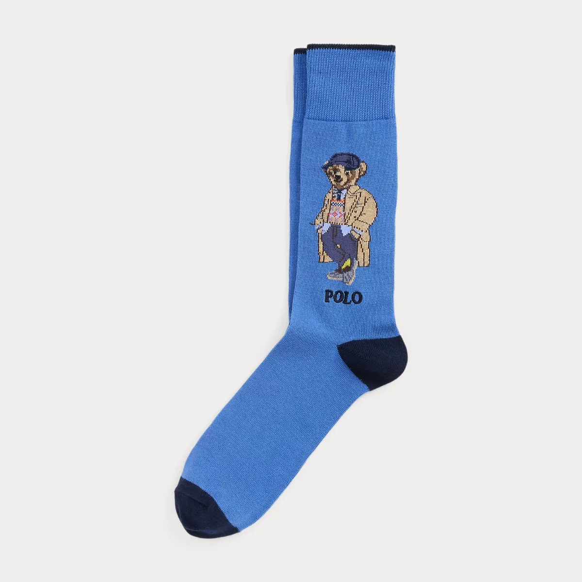 Polo Bear Cotton-Blend Trouser Socks by Ralph Lauren