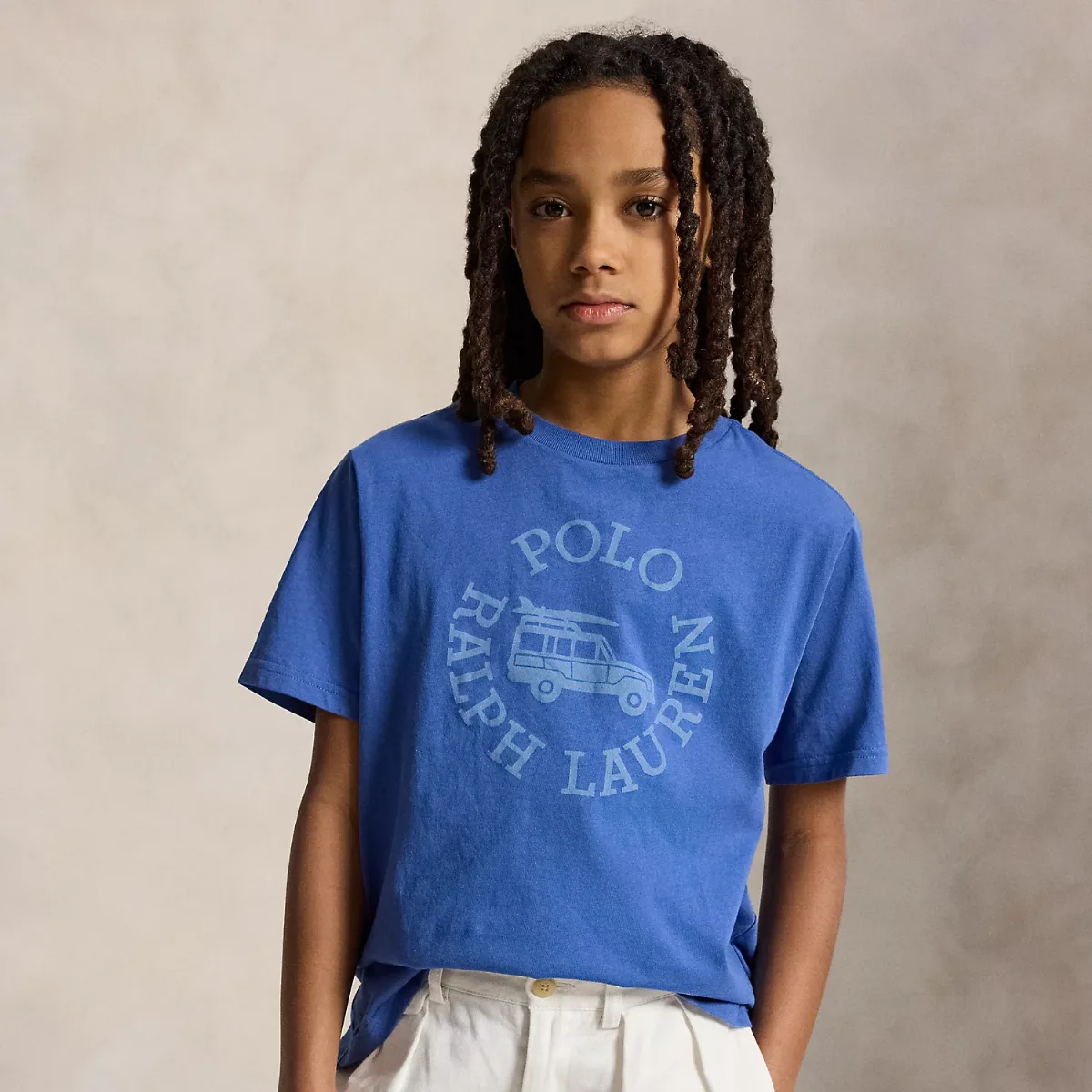 Logo Cotton Jersey Tee by Ralph Lauren